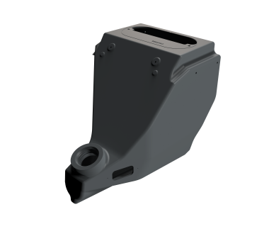 Hittebestendig laadluik voor pelletkachel by Rotech