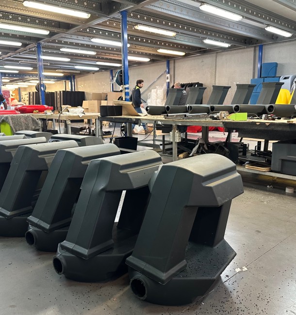 Hittebestendig laadluik voor pelletkachel by Rotech