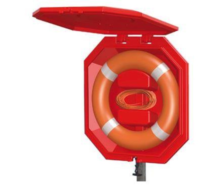 Behuizing voor (nautische) reddingsboei by Rotech